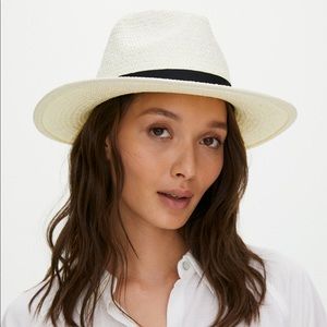 Aritzia Bavaro Fedora Classic Panama hat XS/S